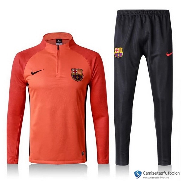 Chandal Barcelona 2017-18 Naranja Negro